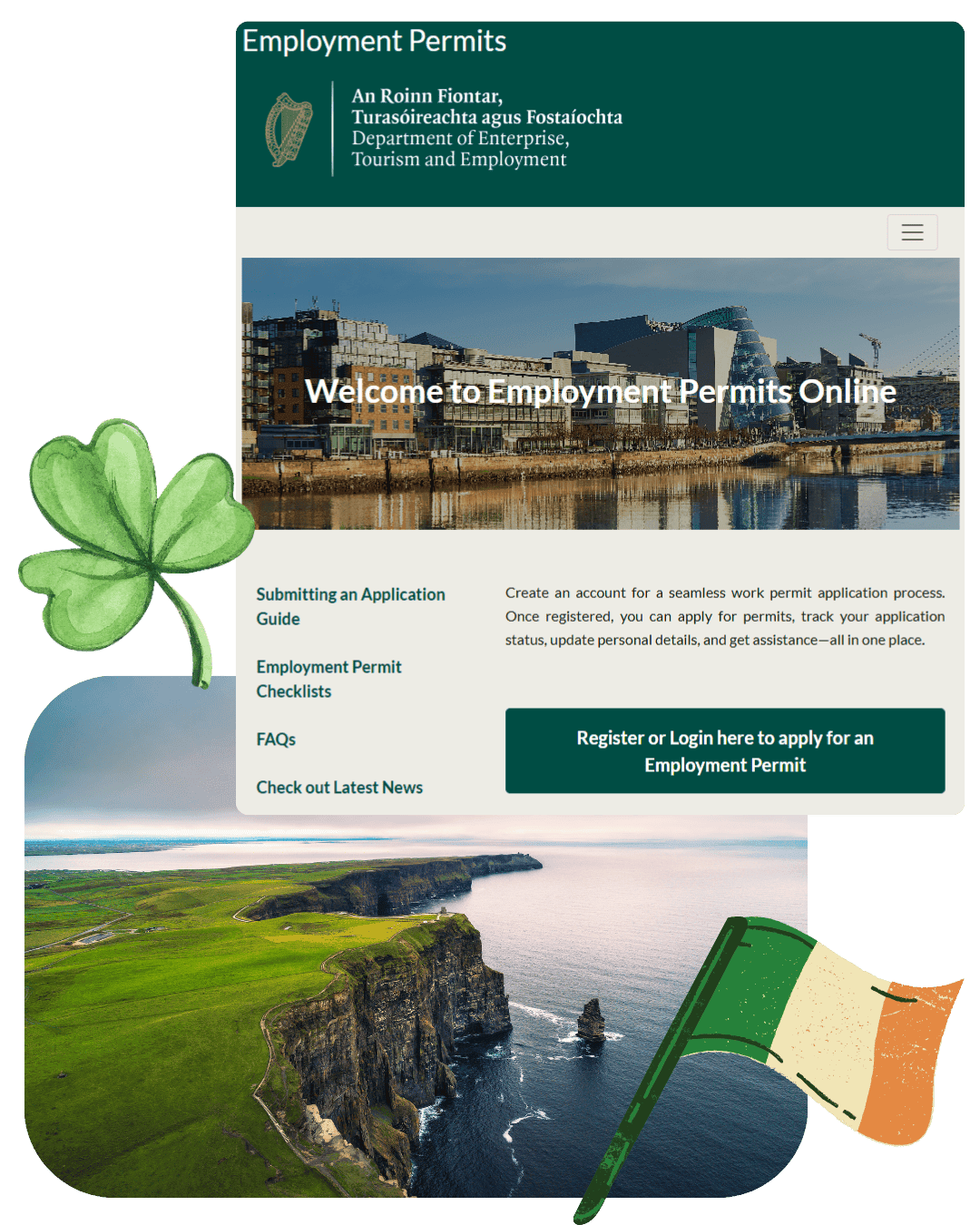 Employment Permits Ireland Critical Skills, General & Stamp 1G(05)